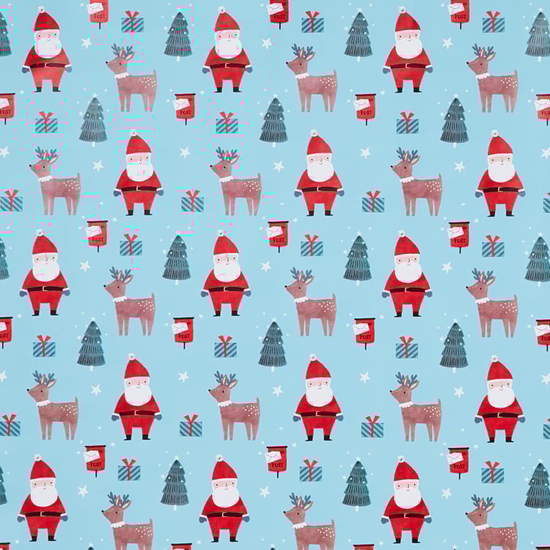 Christmas Reindeer Wrapping Paper Pack of 2