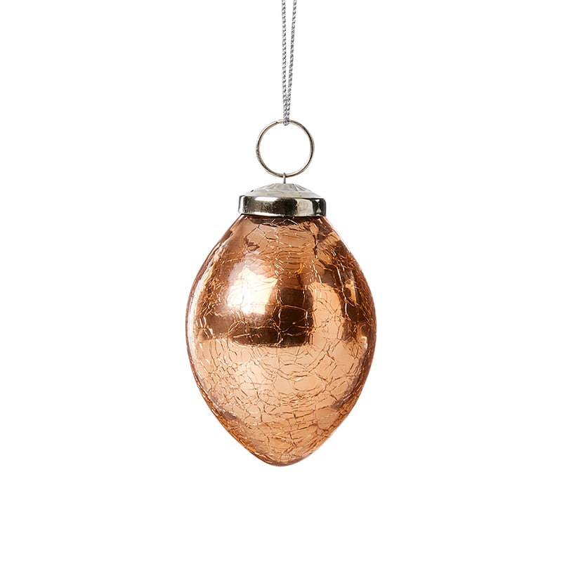 Mercury Bauble Rose Gold Pear
