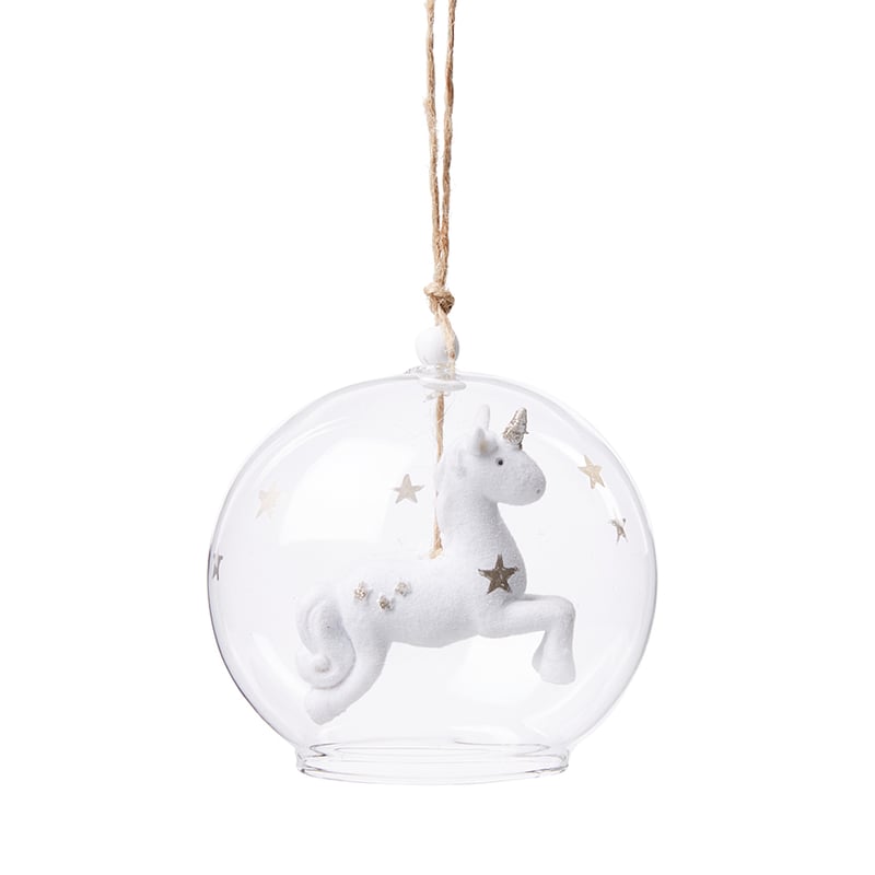 Unicorn Hanging Dome White 