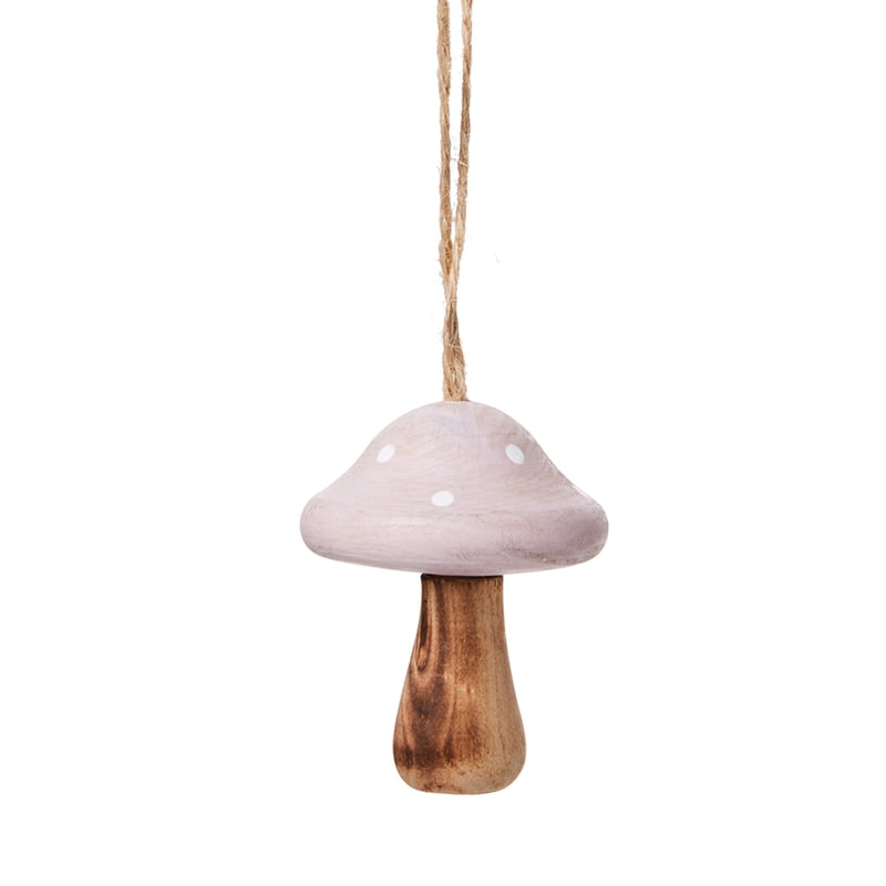Wooden Mushroom Pink 