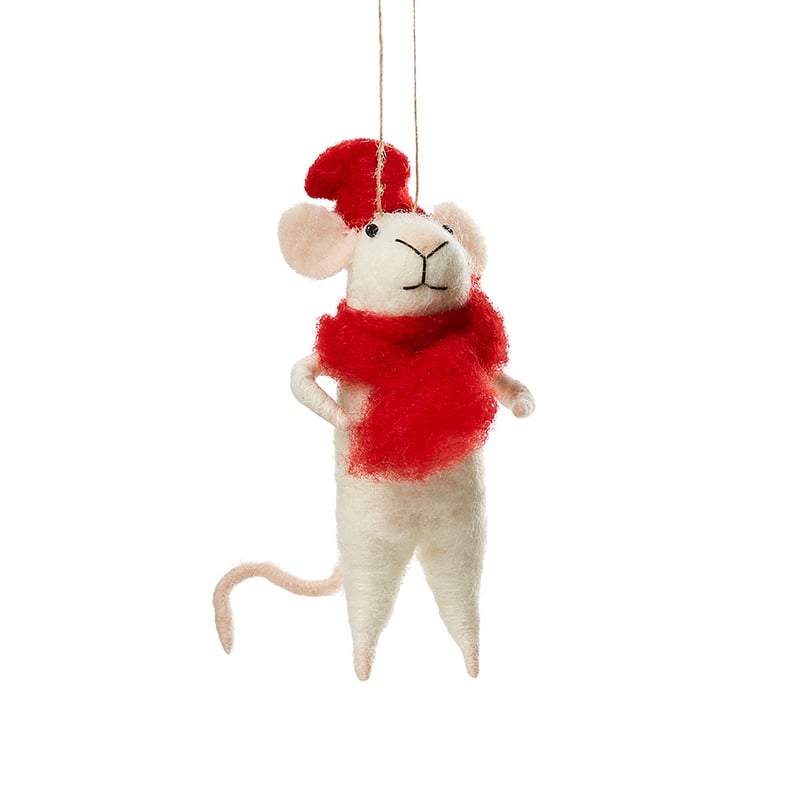 Felted Friends Mouse Scarf