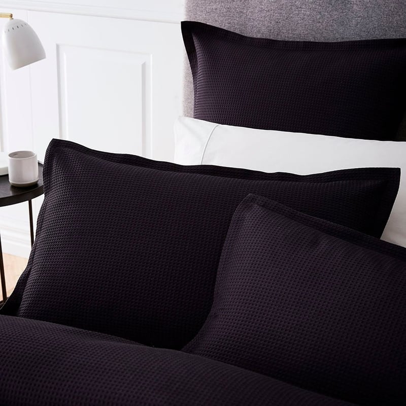 Tribeca Waffle Quilt Cover Set Iron