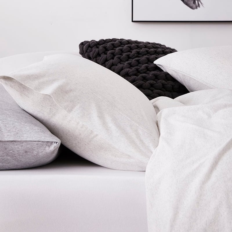 Ultra Soft Jersey Marble Quilt Cover