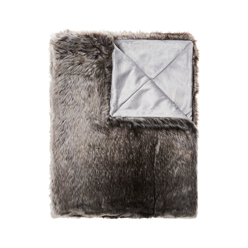 Montana Cinnamon Fur Throw