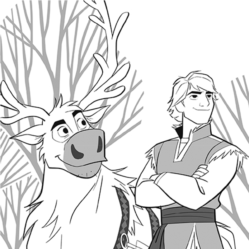 Colour - Frozen Christof & Sven.png