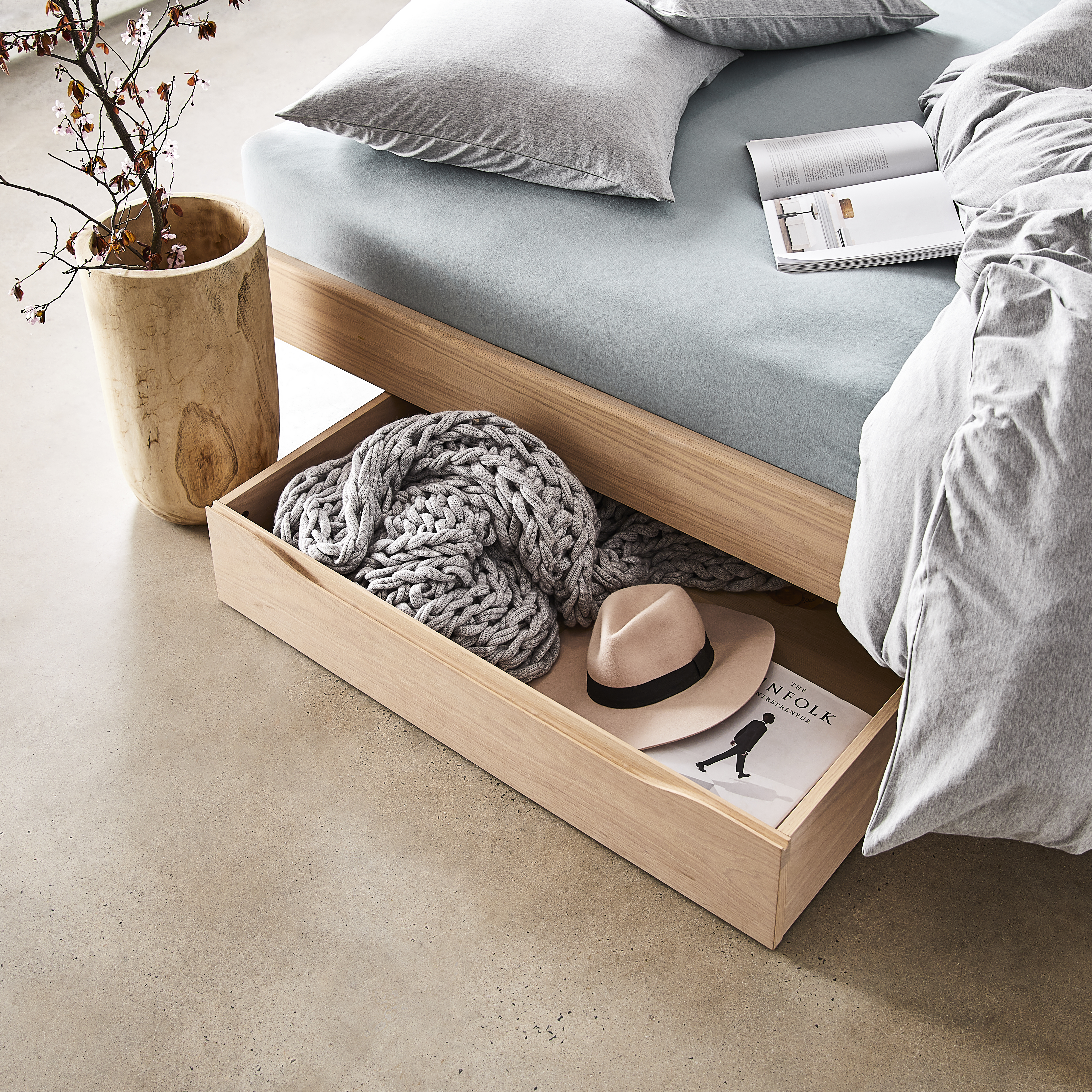 Adana Furniture Range and Jersey Cotton bedlinen.