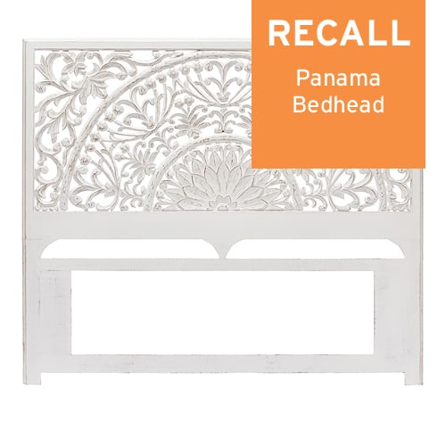 RECALL - Panama Bedhead.