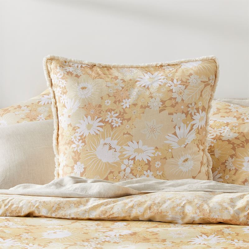 Golden Hour Yellow Quilt Cover Set + Separates