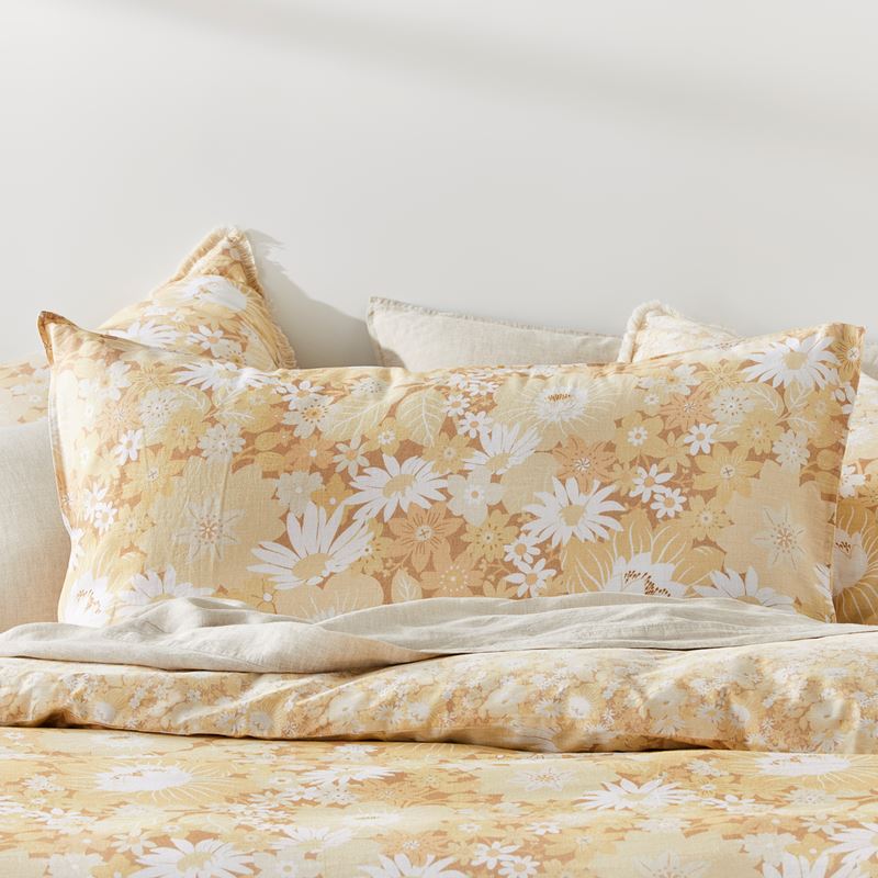 Golden Hour Yellow Quilt Cover Set + Separates