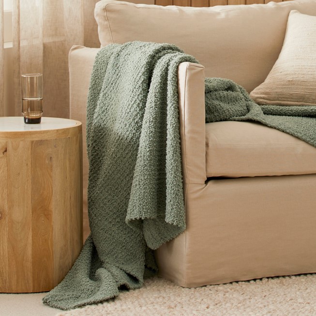 Throw Blankets | Knitted & Linen Throw Rugs | Adairs