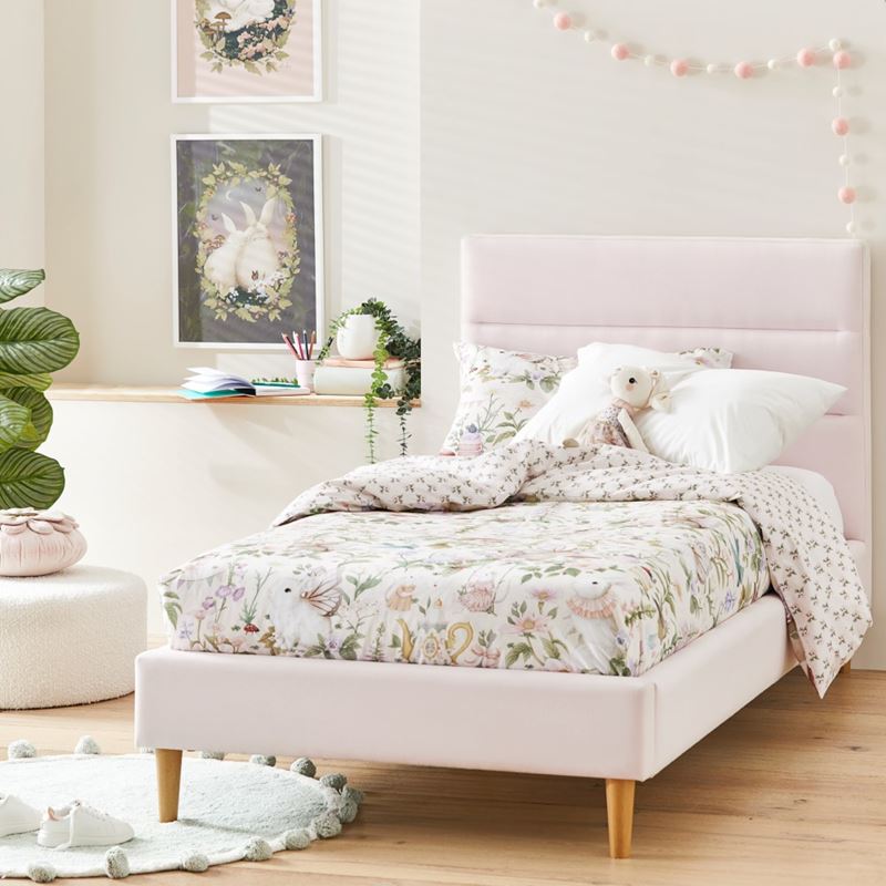 Darcy Pink Bed
