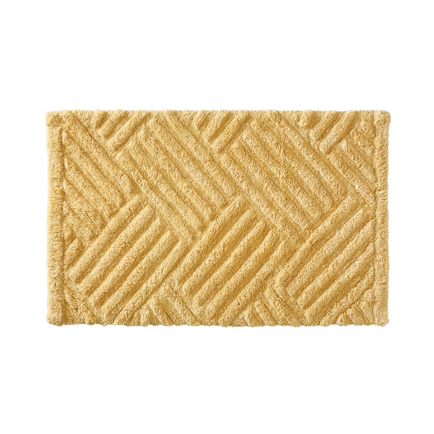 Paradise Mustard Bath Mat Adairs