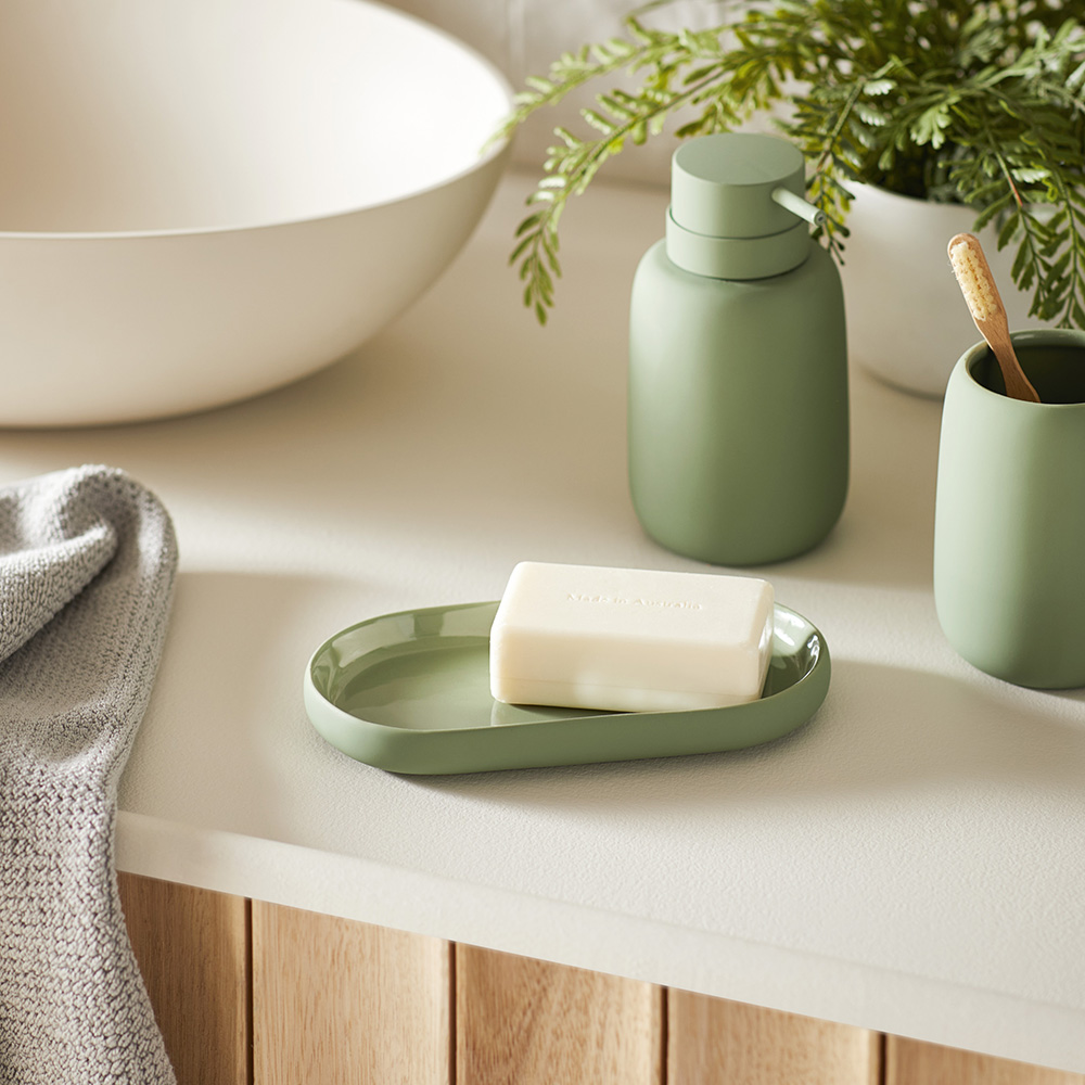 Felix Green Bathroom Accessories Adairs