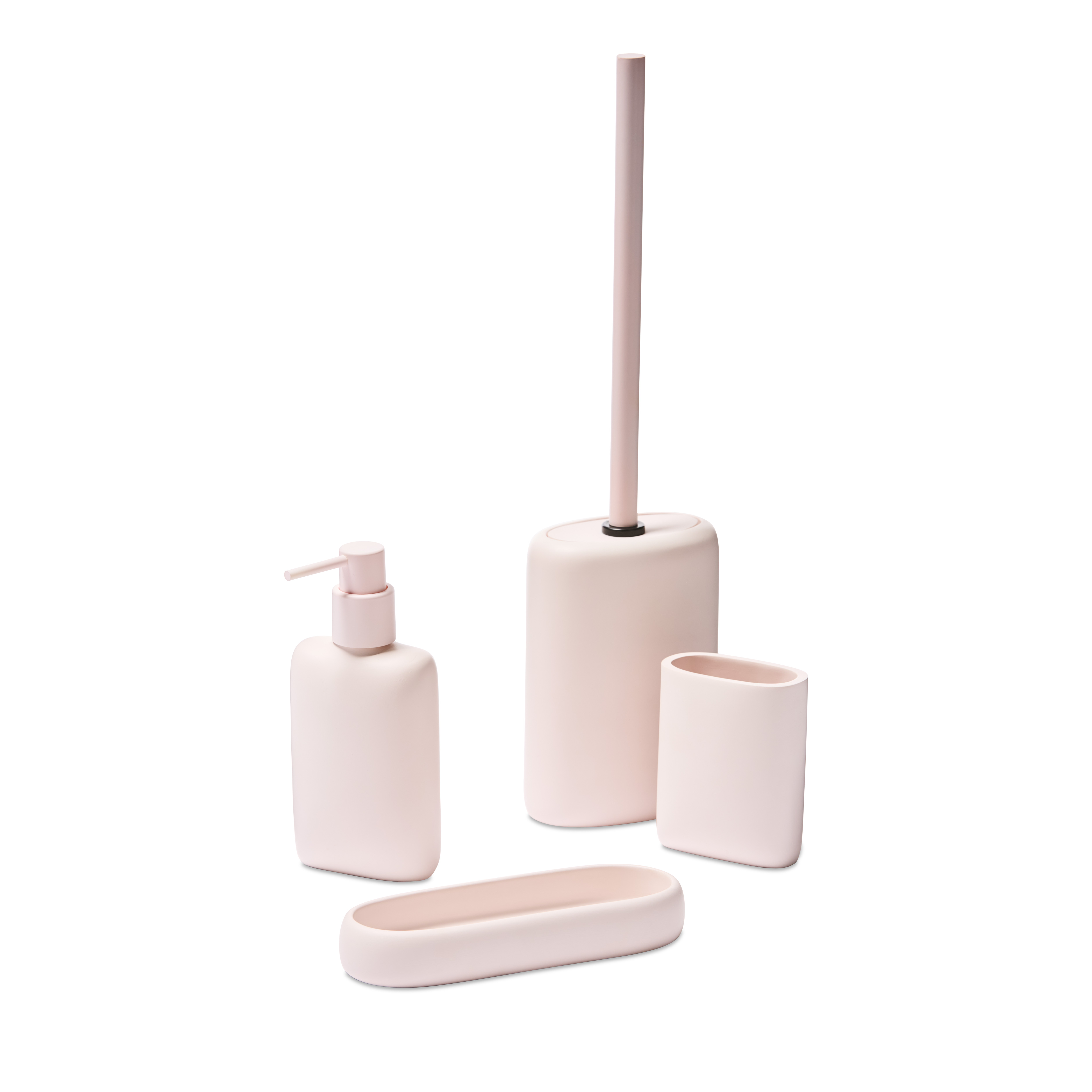 Oscar Blush Bathroom Accessories Adairs