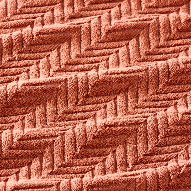 Mimosa Textured Cinnamon Marle Towel Range