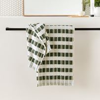 European Willow Green Multi Turkish Cotton Towel Range