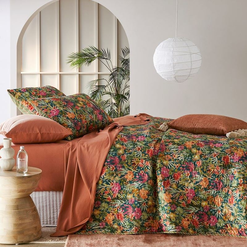 Pia Bamboo Cotton Multi Quilted Coverlet Separates