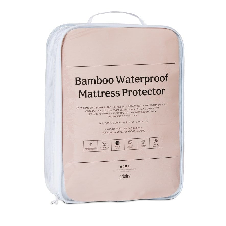 Bamboo Waterproof Mattress Protector Adairs