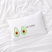  Avo-Cuddle Text Pillowcase