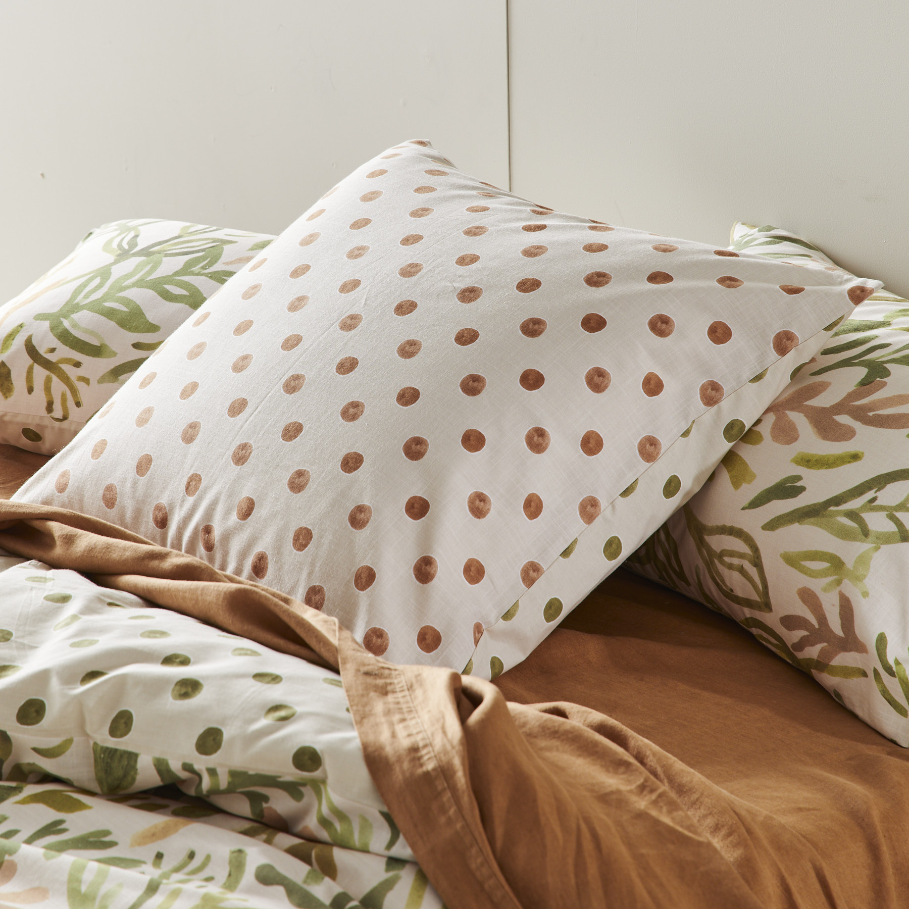 Retreat Green Pillowcases Adairs