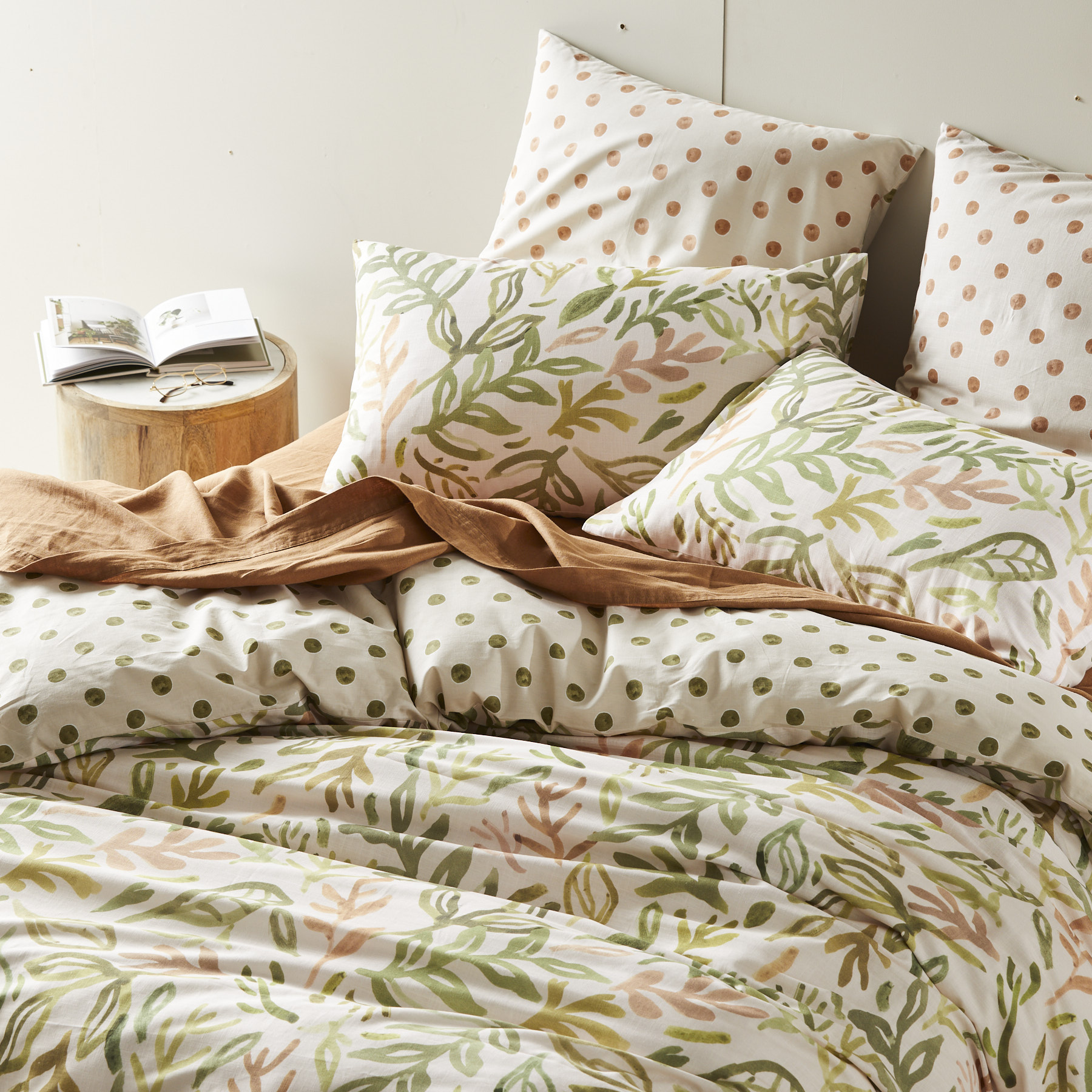 Retreat Green Pillowcases Adairs