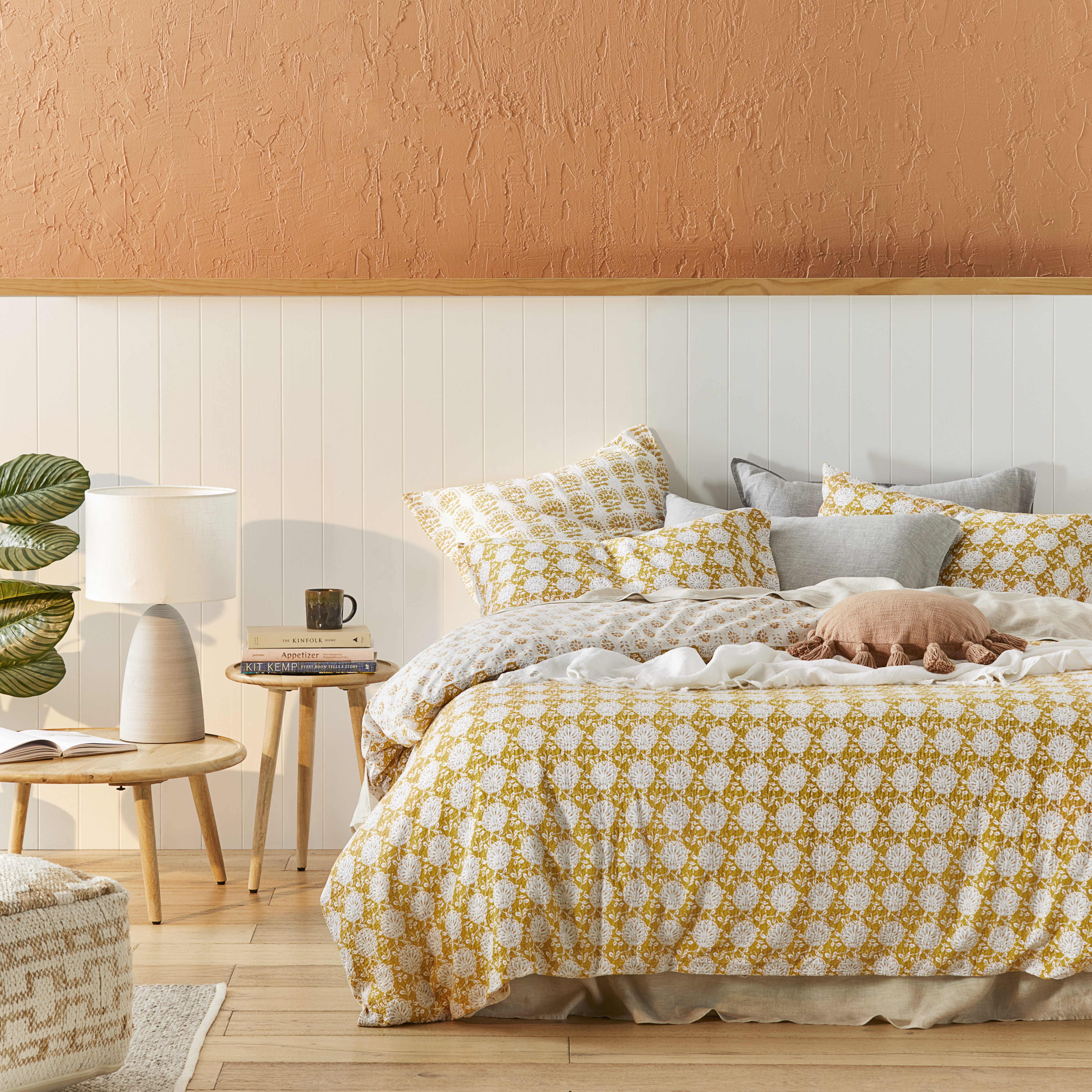 Ishani Mustard Pillowcases Adairs