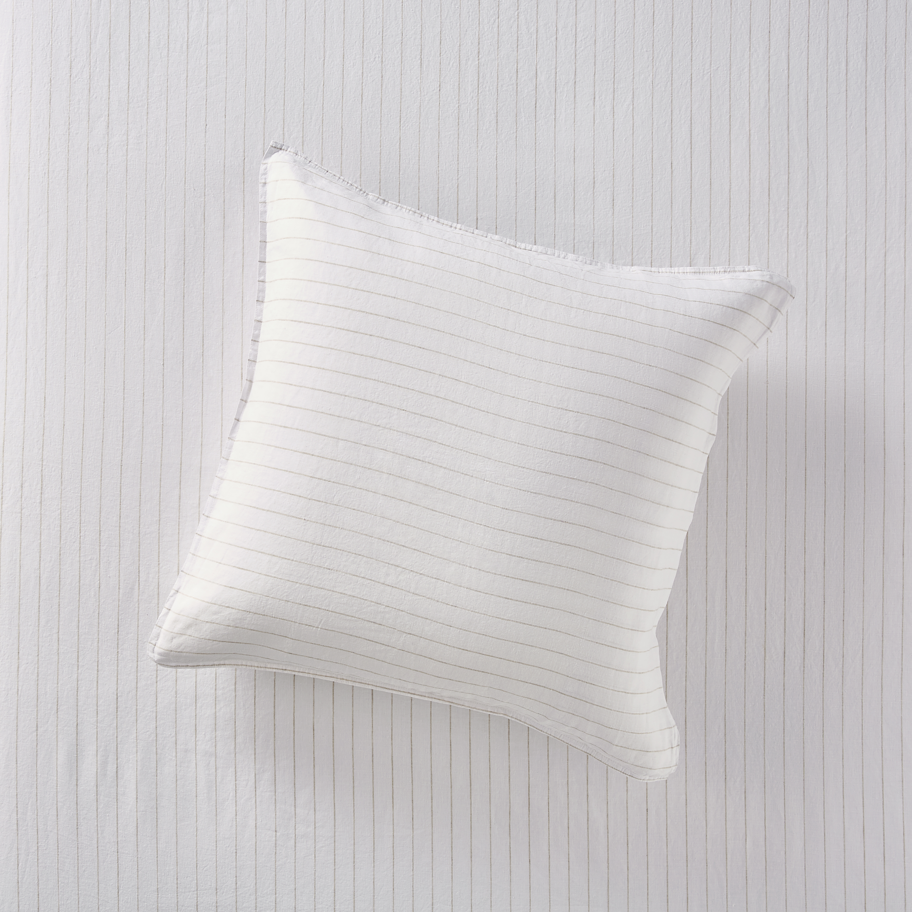 Vintage Washed Linen Linen Stripe Pillowcases Adairs