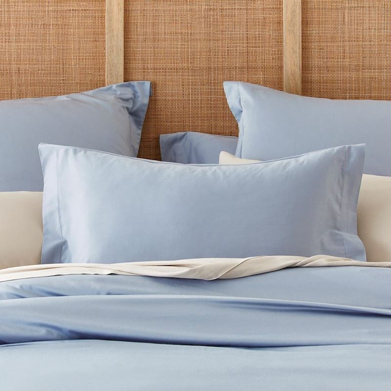 600TC Bamboo Cotton Pastel Blue Pillowcases