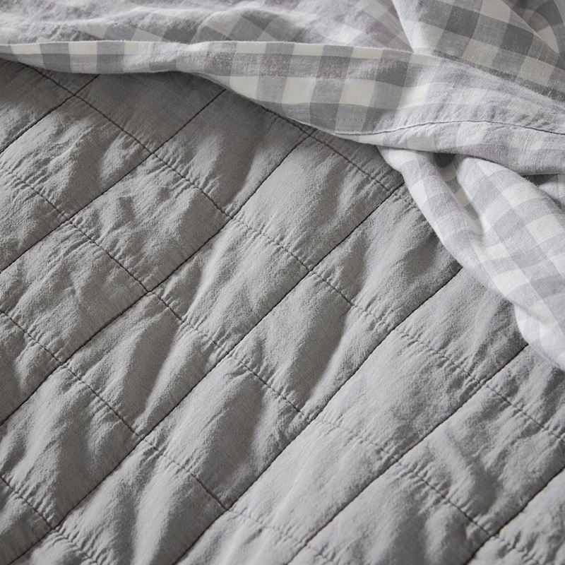 Mosman Smoke Quilted Quilt Cover Separates