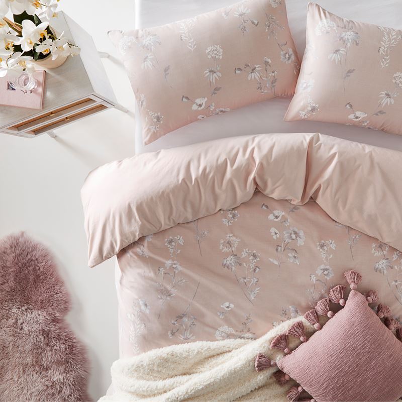 Emily Pink Quilt Cover Set + Separates