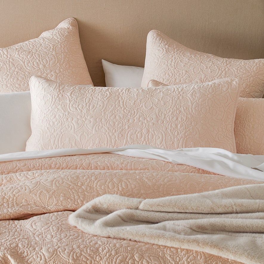 Chloe Petal Quilted Quilt Cover Separates Adairs