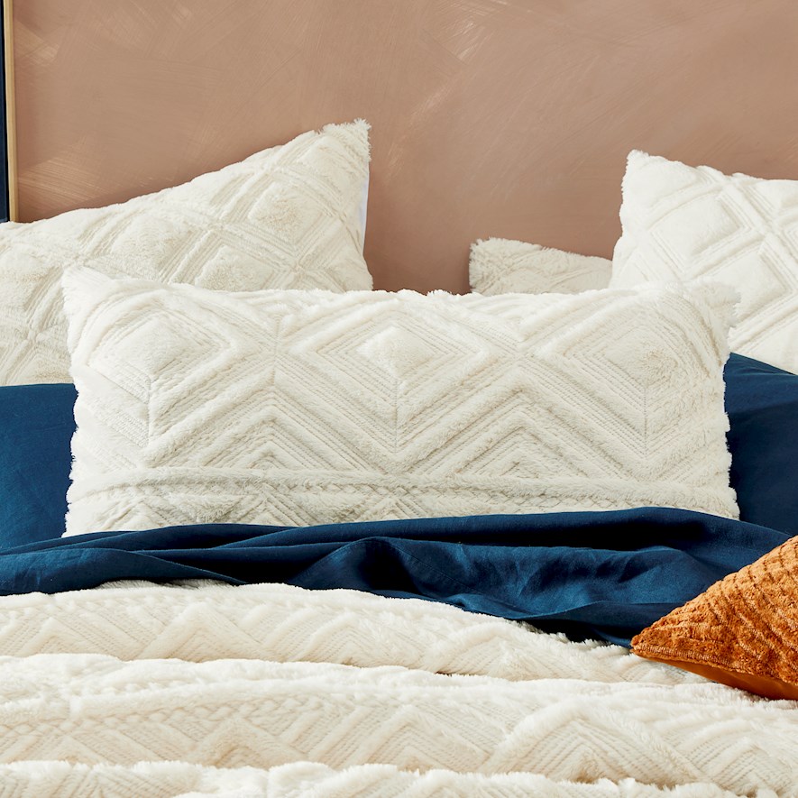 Vancouver Queen Snow Quilt Cover Separates Adairs