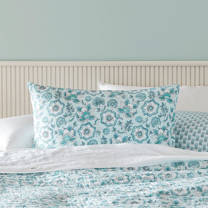 Clear Skies Aqua Quilted Quilt Cover Separates