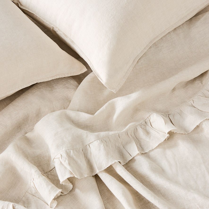 Edwald Linen Linen Fabric Range | Adairs