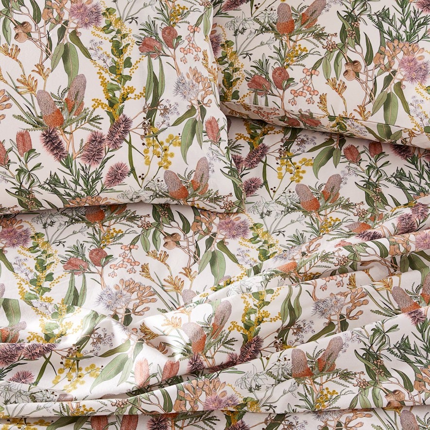 Printed Lilly Pilly Multi Sheet Set Adairs
