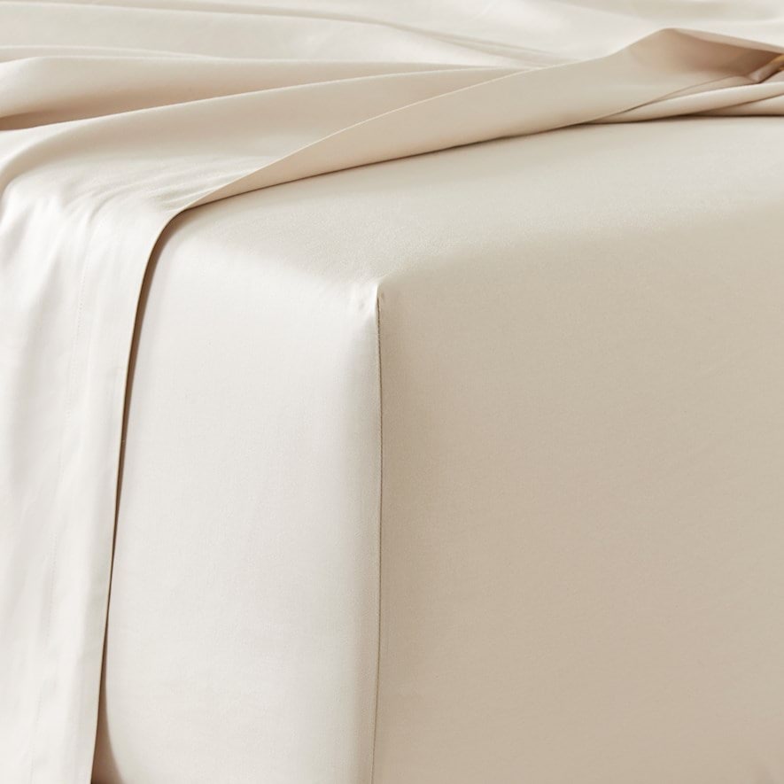 Home Sheets 600tc 600TC Bamboo Cotton Natural Sheet Set | Adairs