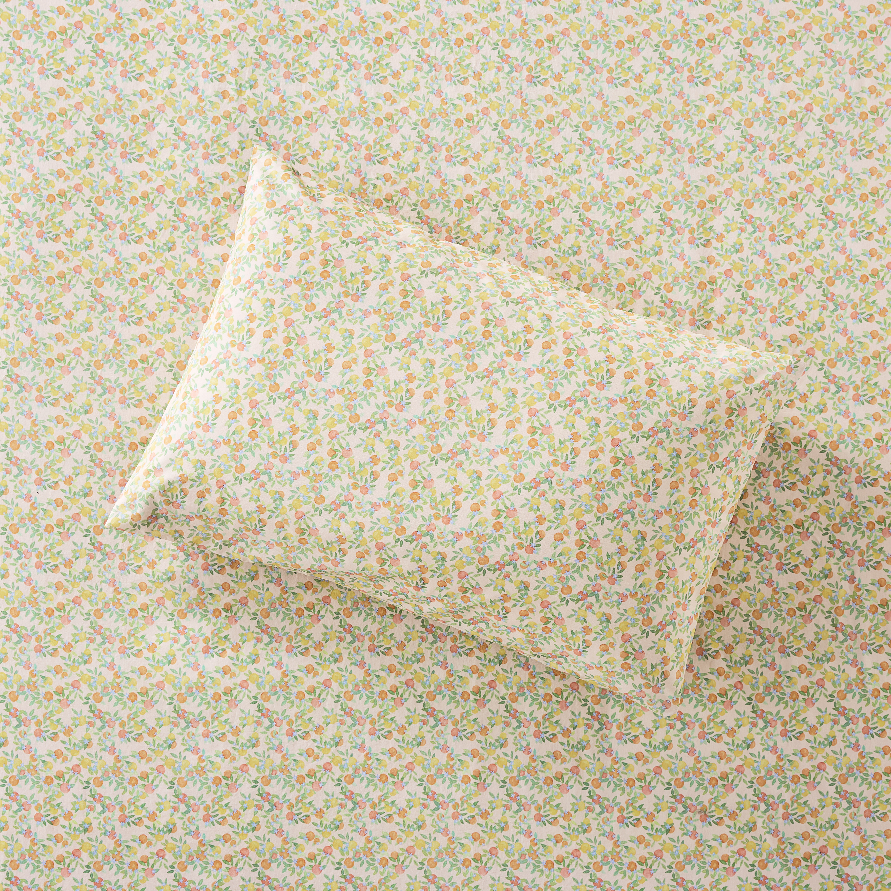 Printed Cutefruit Soft Peach Sheet Set Adairs