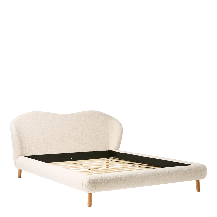 Adairs Juliette Vanilla Teddy Full Bed