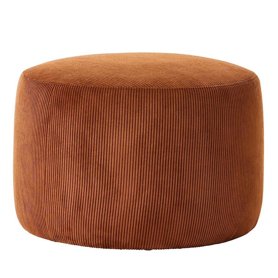 Belarus Rust Ottoman | Adairs