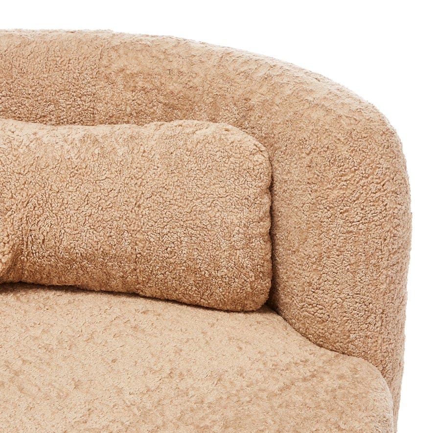 Armadale Camel Swivel Chair Adairs