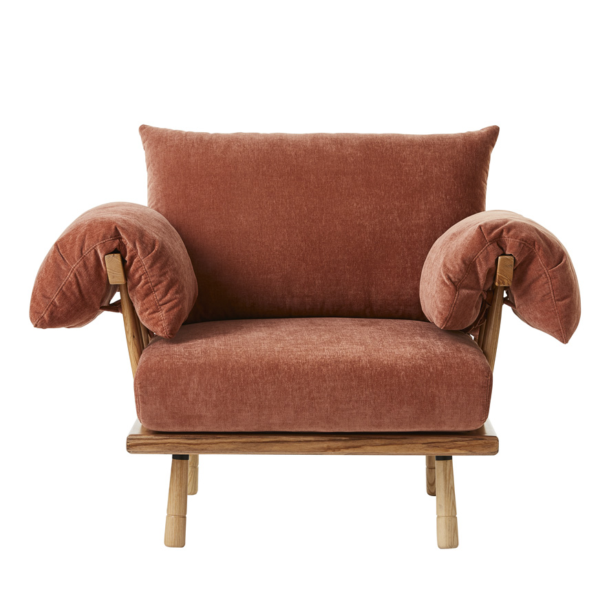 Norvik Salmon Chair Adairs