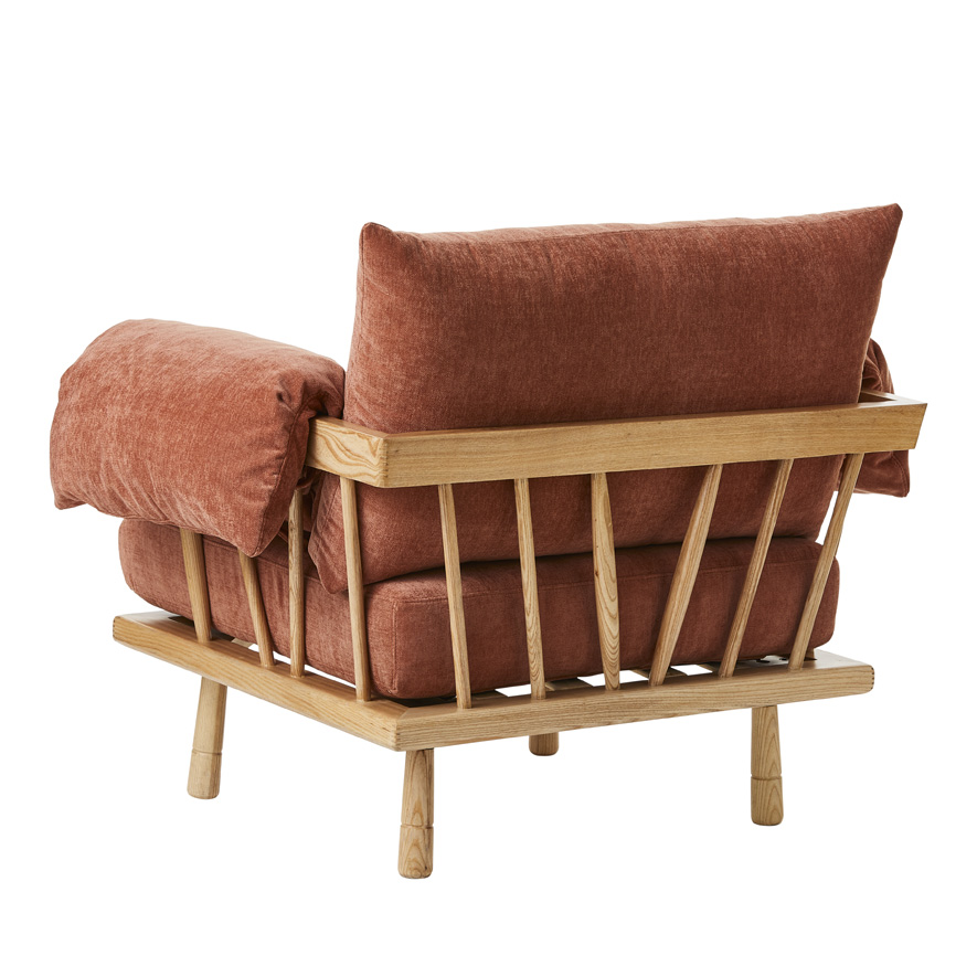 Norvik Salmon Chair Adairs