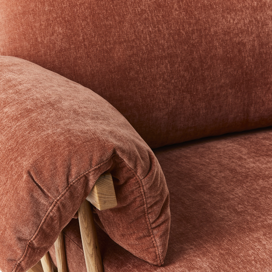 Norvik Salmon Chair Adairs