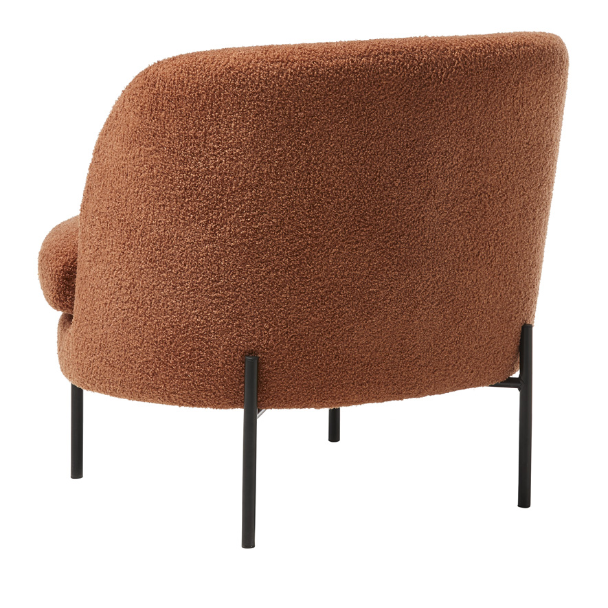 Alfie Terracotta Teddy Chair Adairs