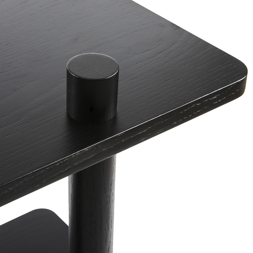 Mark Tuckey Boston 5 Tier Black Shelving Adairs