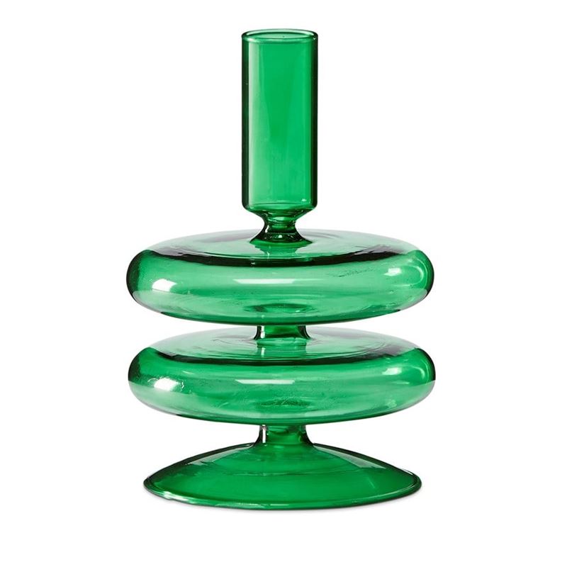 Merri Green Short Layered Candle Holder