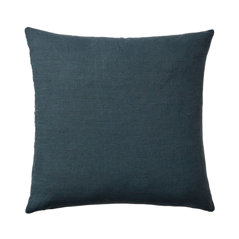 Madaya Dark Jade Linen Cushion