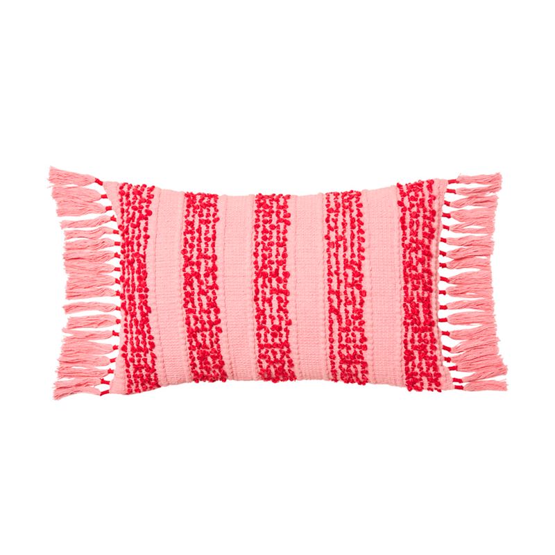 Somerset Pink Stripe Cushion