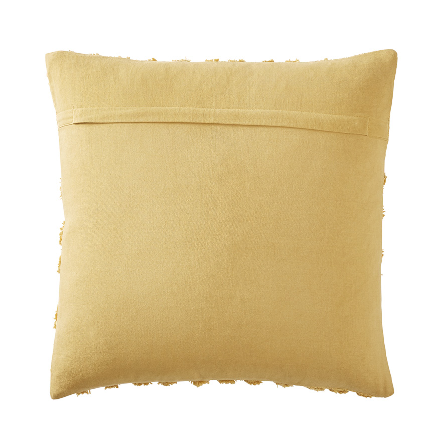 Denver Mustard Tufted Cushion Outlet Homewares Adairs