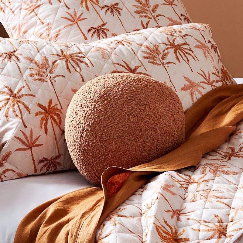Boucle Desert Sand Ball Cushion
